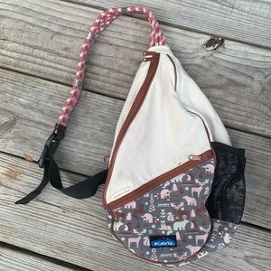 Kavu Limited Edition One of a Kind Sling Rope Bag Backpack